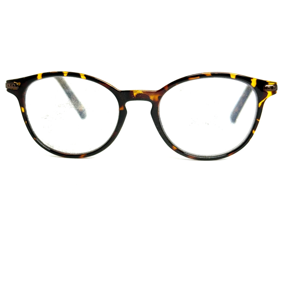 Foster Grant LO0821 3084A Dark Tortoise Plastic Full Rim Eyeglasses Frame H20259